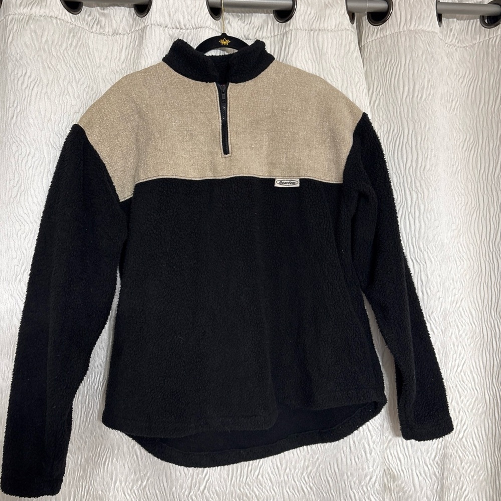 Board’em Men’s HEMP Zip Relaxed Pullover   ~Made In USA~Size Small